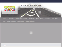 Tablet Screenshot of ccformations.fr